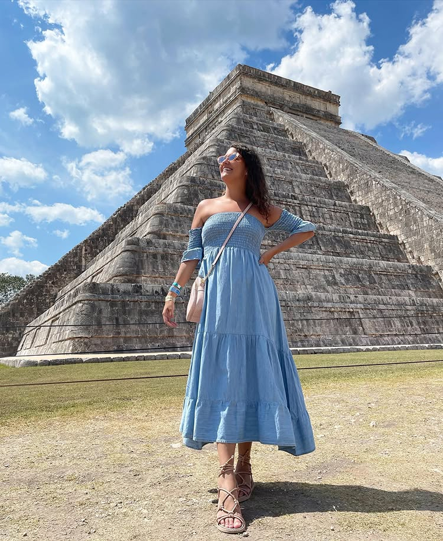 Cliente em Chichen Itza - México